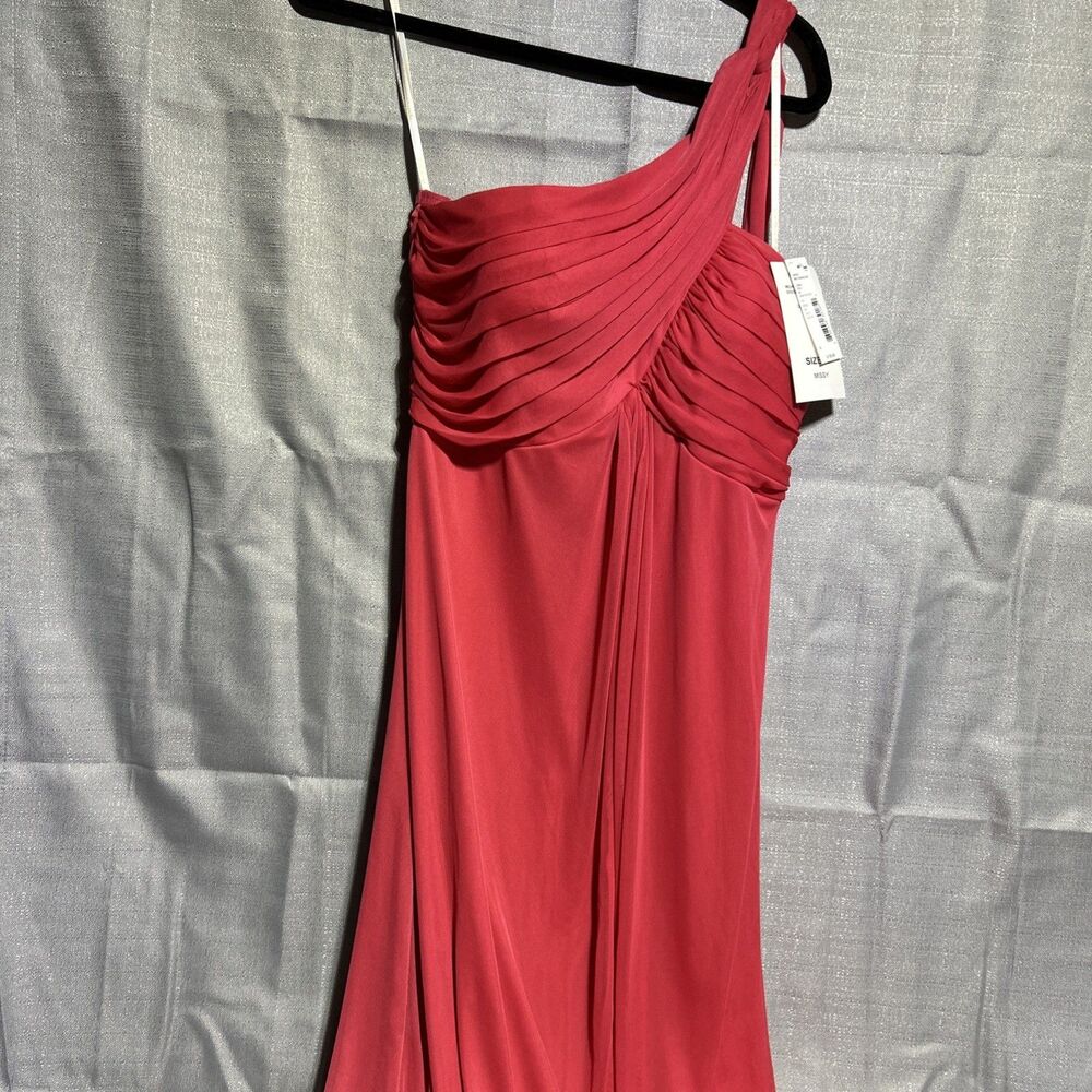 Ignite Evenings by Carol Lin Coralone shoulder formal‎ dress sz 10 bridesmaid